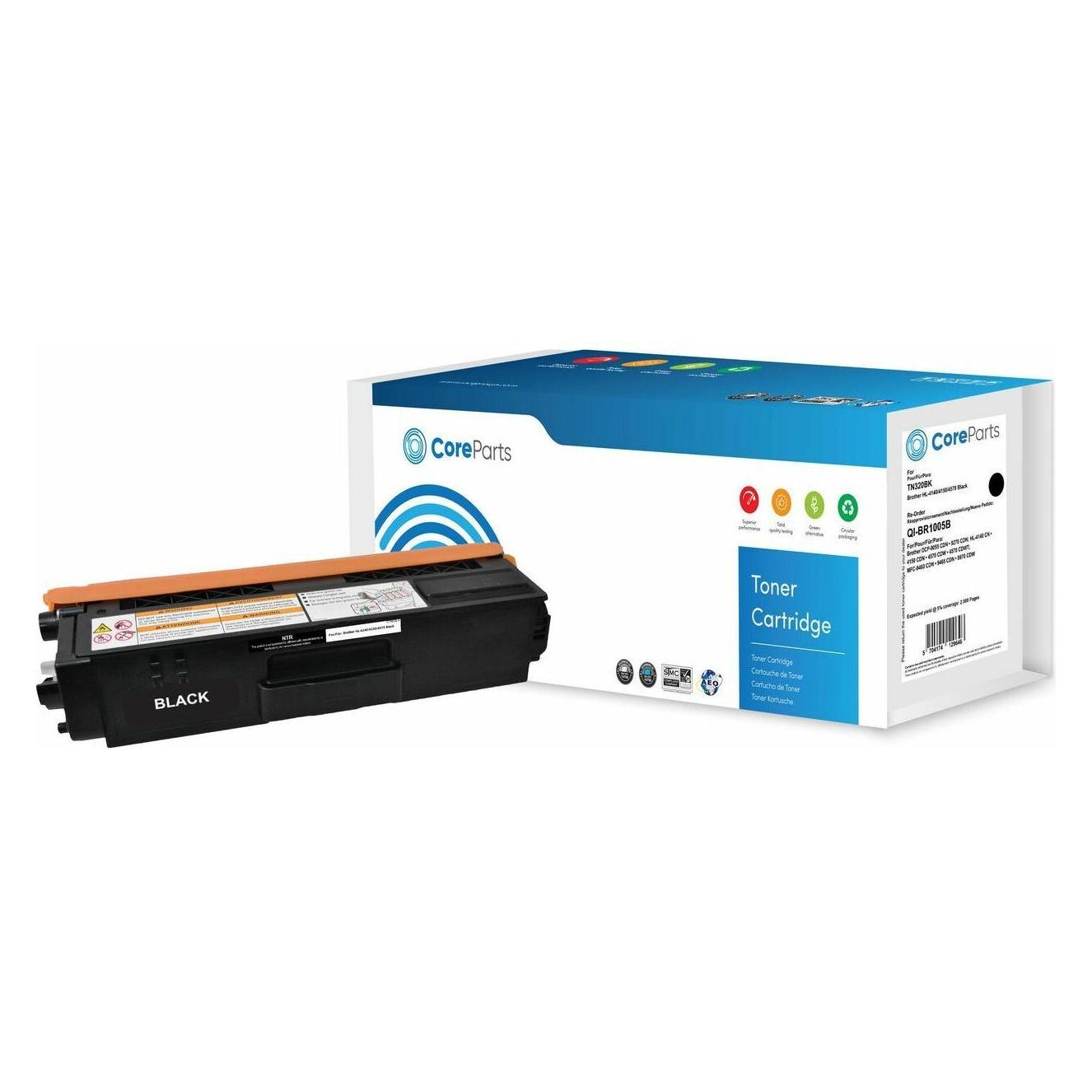CoreParts Toner Black TN320BK (BK) (QI-BR1005B)