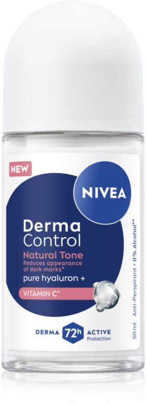NIVEA Derma Control Natural Tone roll-on antiperspirant to treat dark spots 50 ml