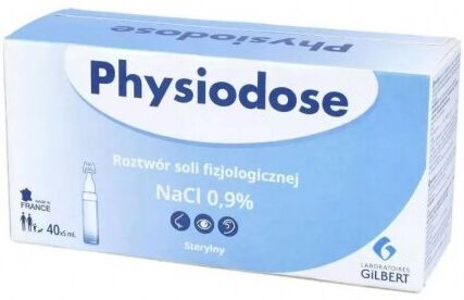 Laboratorios Gilbert Physiodose Suero Fisiológico 40 Monodosis x 5 ml