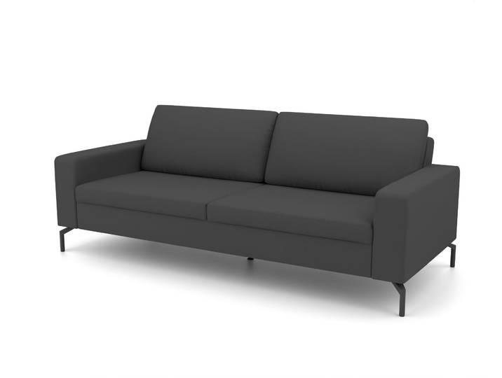 Sofa 391 - Grau (Granitgrau) - Feiner Mikrofaserstoff