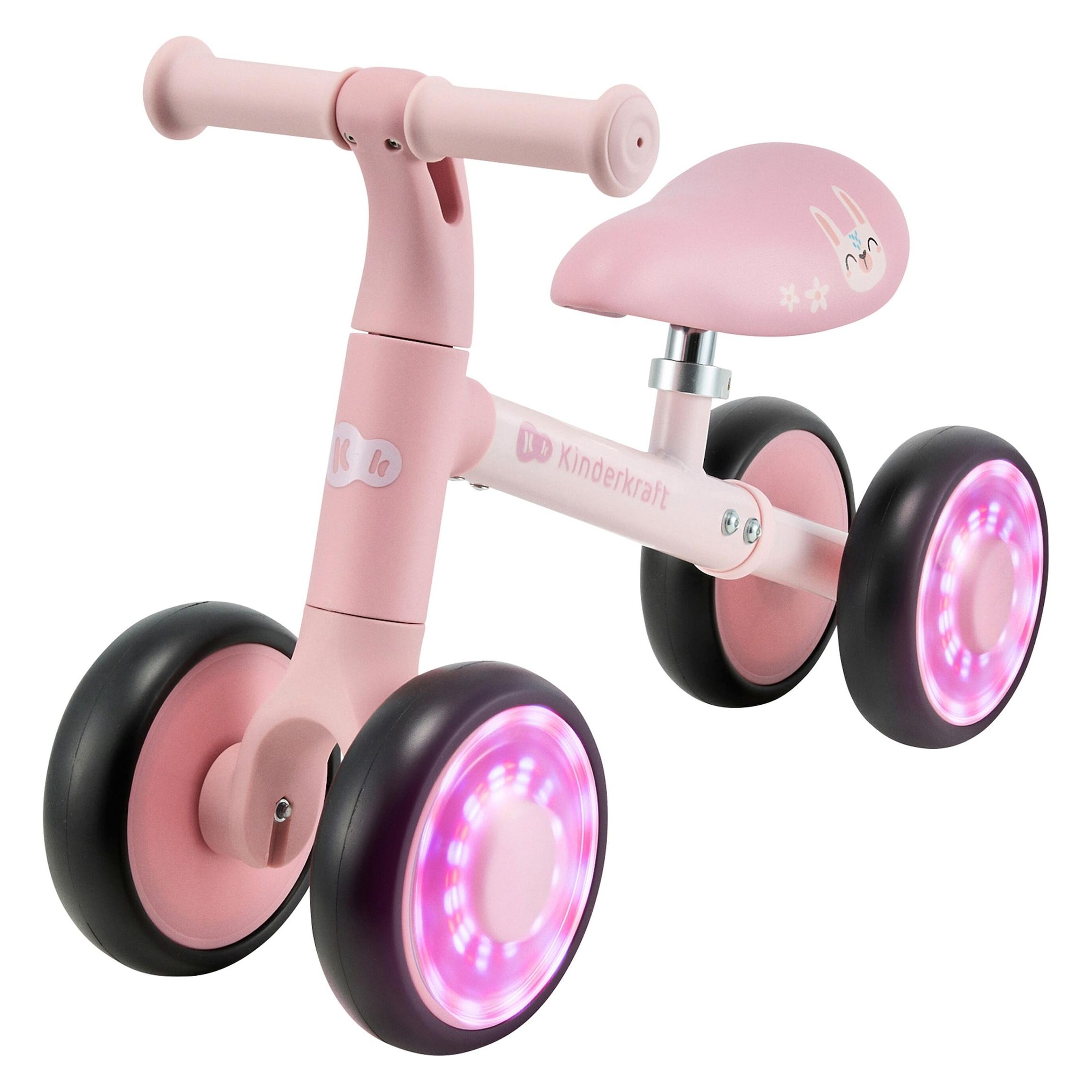 KinderKraft mini balance bike CUTIE FLASH Pink (8272883-5902533927982)