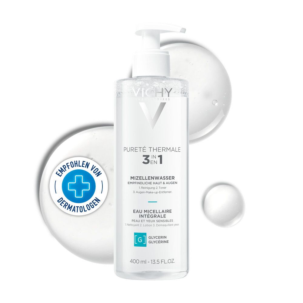 Vichy Purete Thermale Mineral Mizellen-Fluid sens. 400 ml Flüssigkeit