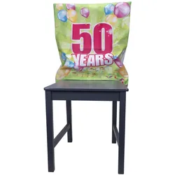 Eddy Toys, Möbelbezug + Möbelschutz, Party-Stuhlhusse 50x50cm