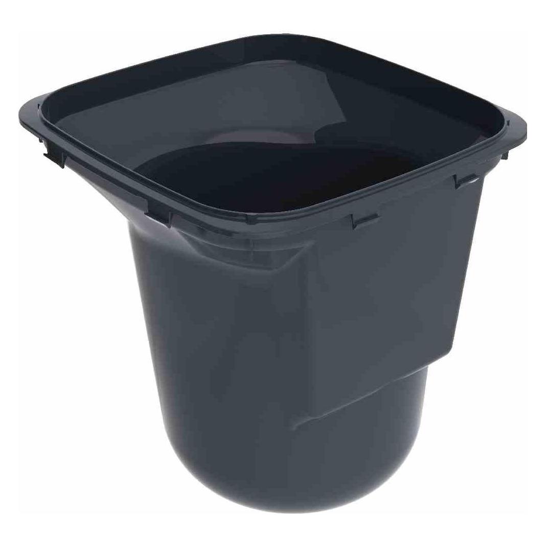 SULO Einsatz, 40 l Fassungsvermögen, aus Kunststoff in Farbe schwarz (40 l) (2002482)