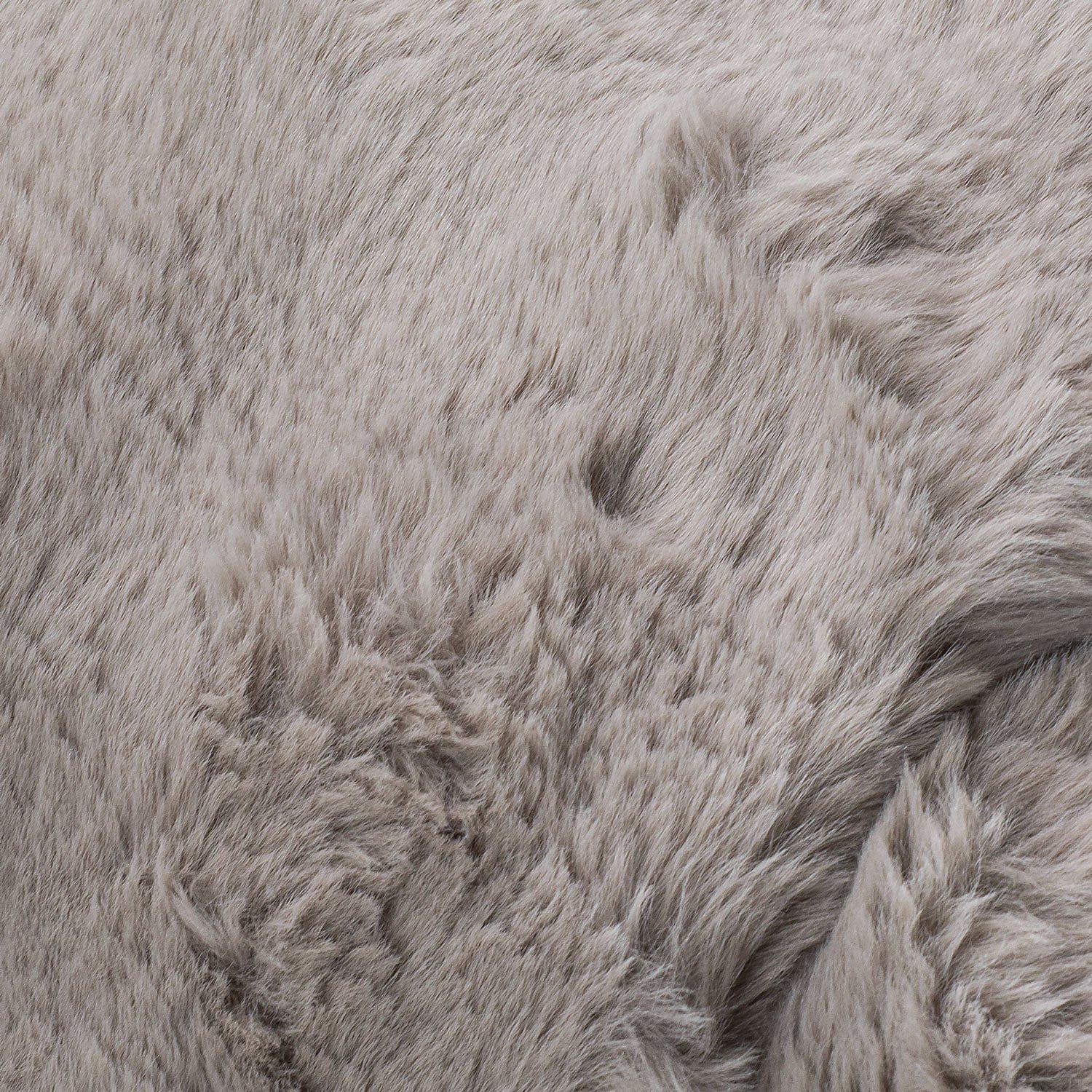 Fellimitat "Bubble", grau