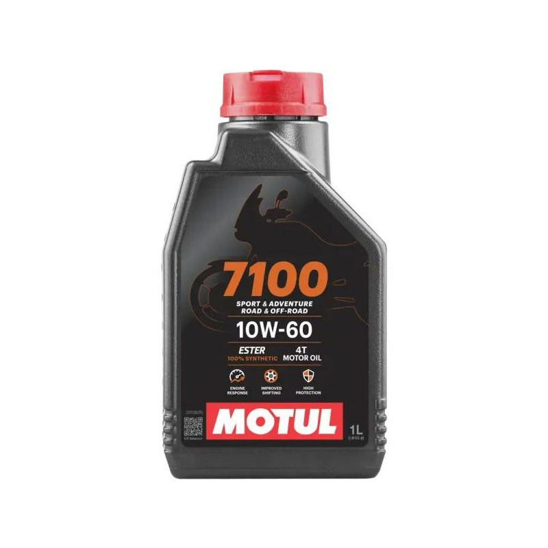 Huile moteur 4T Motul 7100 10W60 1L