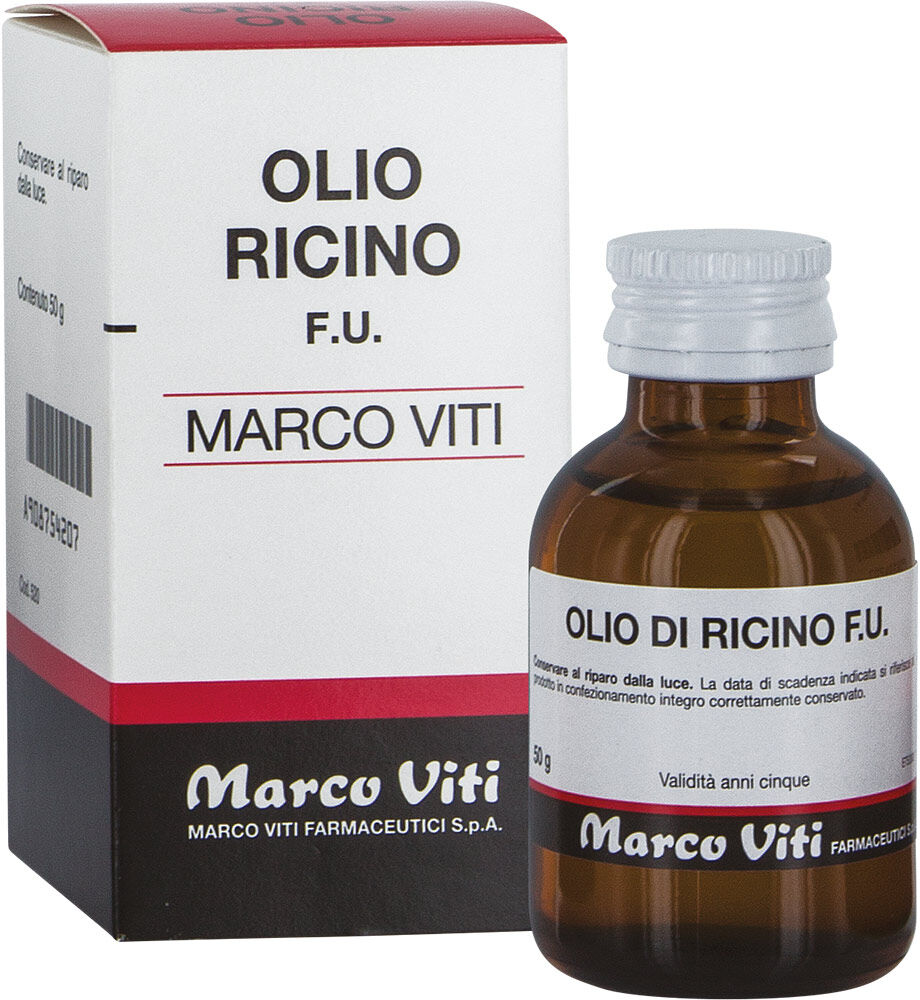 MARCO VITI FARMACEUTICI S Olio Di Ricino Fu Confezione 50 g