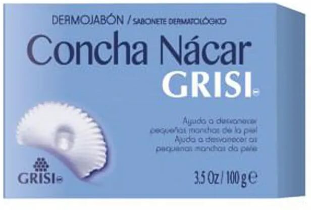 Grisi Sabão Concha Pérola Manchas Vegan 100g