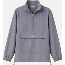 Windbreaker-Jacke Livia Grau XS