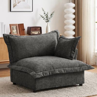 Uixe Double Layer Cushion Comfy Cloud Modular Sectional Sofa Couch Mix & Match