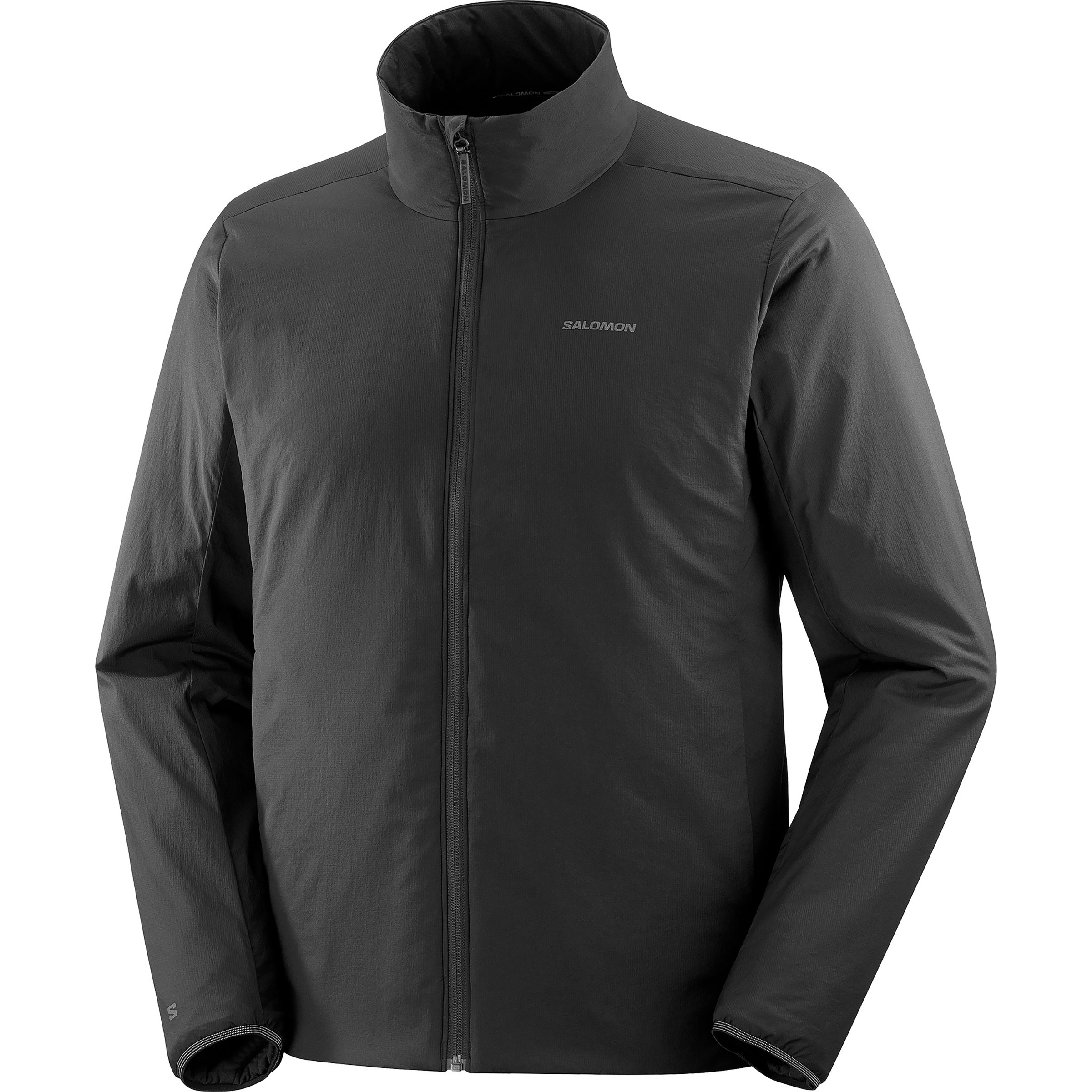 Salomon Mountain Flex Herren Kunstfaserjacke schwarz Größe XXL Trekking Windabweisend Wasserabweisend