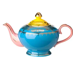 Grandpa Teekanne 700 ml, blau