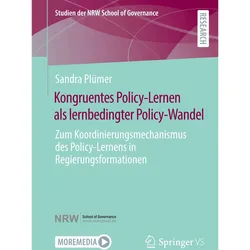 Kongruentes Policy-Lernen als lernbedingter Policy-Wandel, Fachbücher von Sandra Plümer