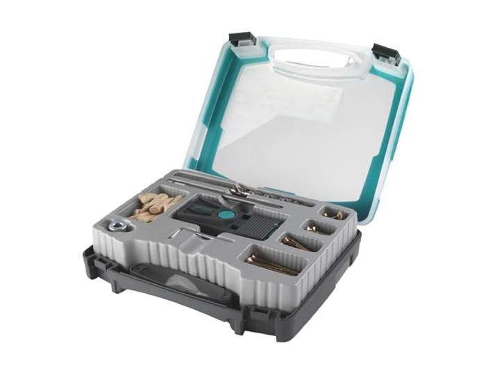 wolfcraft Undercover Jig Set PZ, 55-dlg. - Boormal voor Pocketgaten