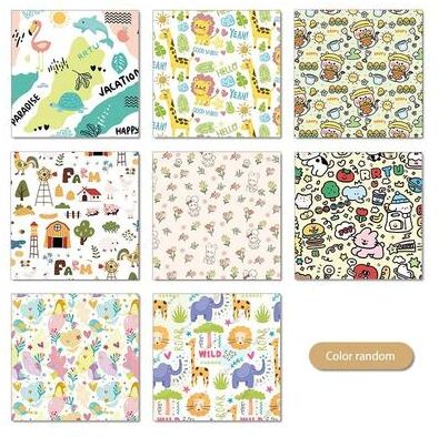 Uplift Picks Self Adherent Cat Grooming Wrap Anti Scratch Cat Burrito Wrap For Nail Trimming And Grooming random Design 90x90 Cm