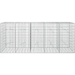 vidaXL, Steinkorb, Gabion mit 5 mm Draht und 5x10 cm Maschen 250x20x100 cm
