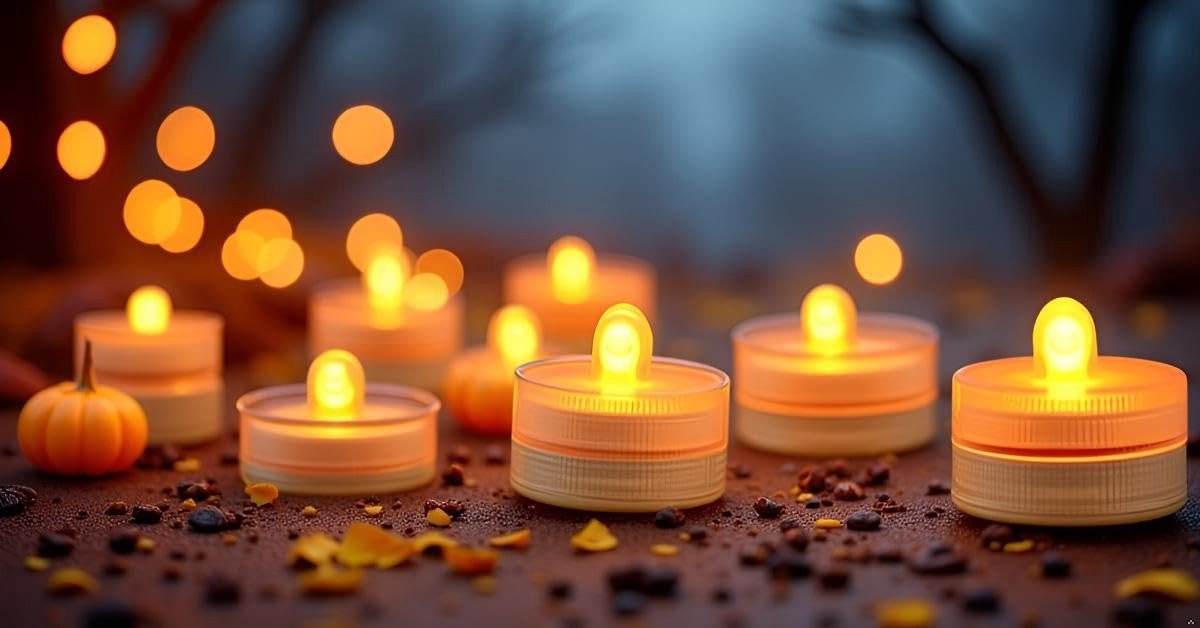 Omgoods 50 stuks Onderwater LED Lichten - Decoratieve Flameless LED Kaarsen voor Feestjes en Evenementen