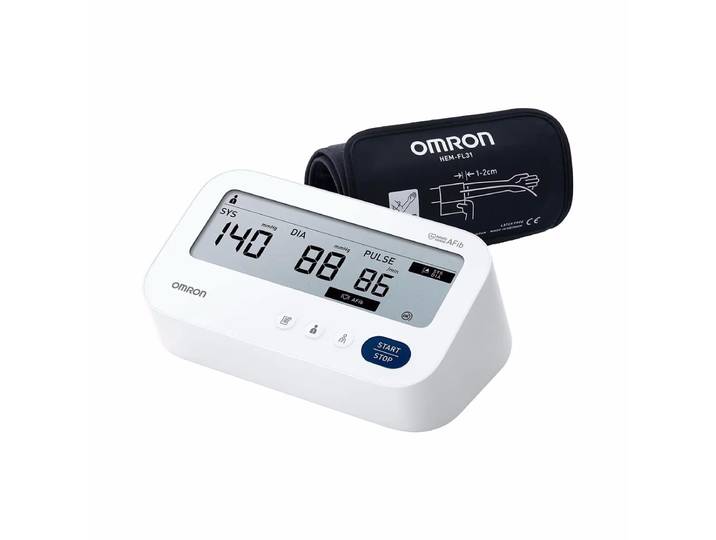 OMRON M3 Comfort AFib Blutdruckmessgerät – Blutdruckmessgerät/Herzfrequenzmessgerät – weiss