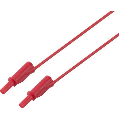 VOLTCRAFT MSB-532 Messleitung 4mm 2m Rot 2,5mm² CAT IV 600V 32A