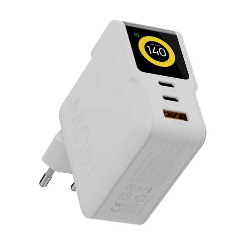 XTORM NextGen GaN3 USB Ladegerät 140W Quick Charge 3.0 Weiß