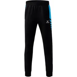 Erima Six Wings Worker Hose Kinder - schwarz/curacao - 116
