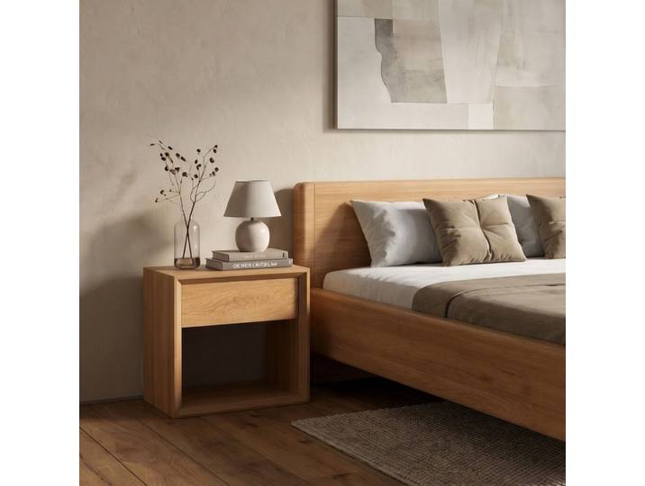 Modena-Nachtschrank aus Holz 50 cm Danzz