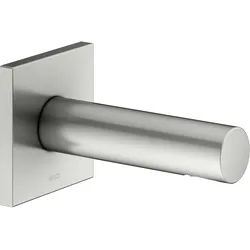 KEUCO IXMO Wanneneinlauf, Rosette eckig, Ausladung 130mm, 59545060002, Farbe: Edelstahl-finish