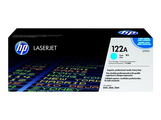 HP 122A - Cyan - original - LaserJet - Tonerpatrone (Q3961A) (Q3961A)