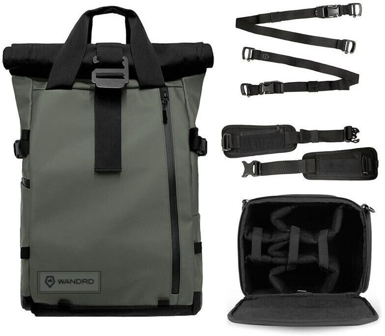 WANDRA WANDRD The PRVKE 31-LITER Green Photo Bundel V3 (+ Gratis WANDRD Socks)