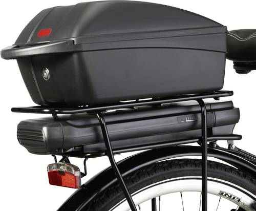 FISCHER FAHRRAD Gepäckträgerbox Schwarz