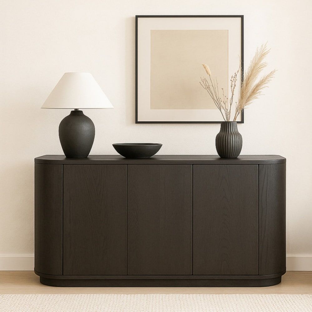Moloo Buffet de 3 puertas roble expresso