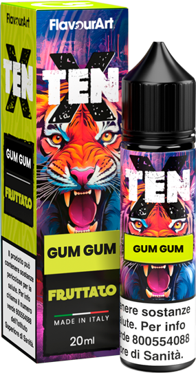 Flavourart Gum Gum Tenx Liquido Shot 20ml
