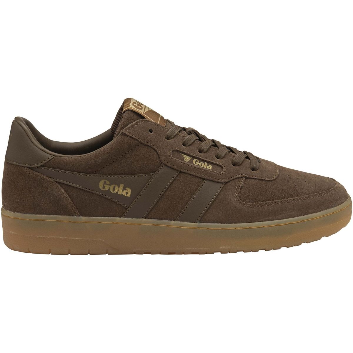 Gola Hawk Suede 86 Sneaker Men otter/gum (LT) 43 CMB571-LT-43-ottergum