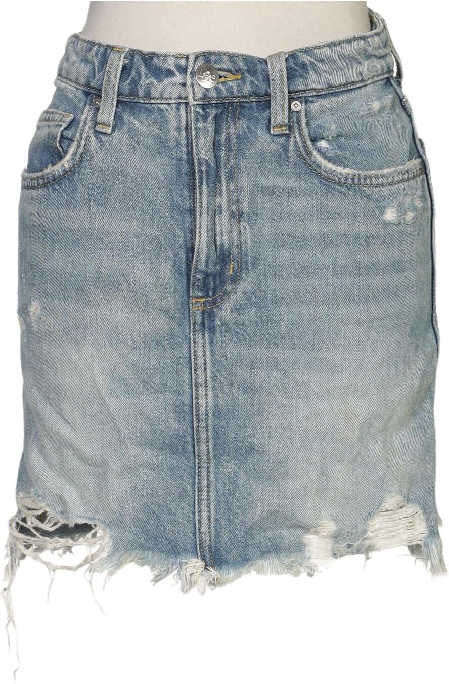 Lee Damen Rock, Hellblau, Gr. W25, Baumwolle - Second Hand