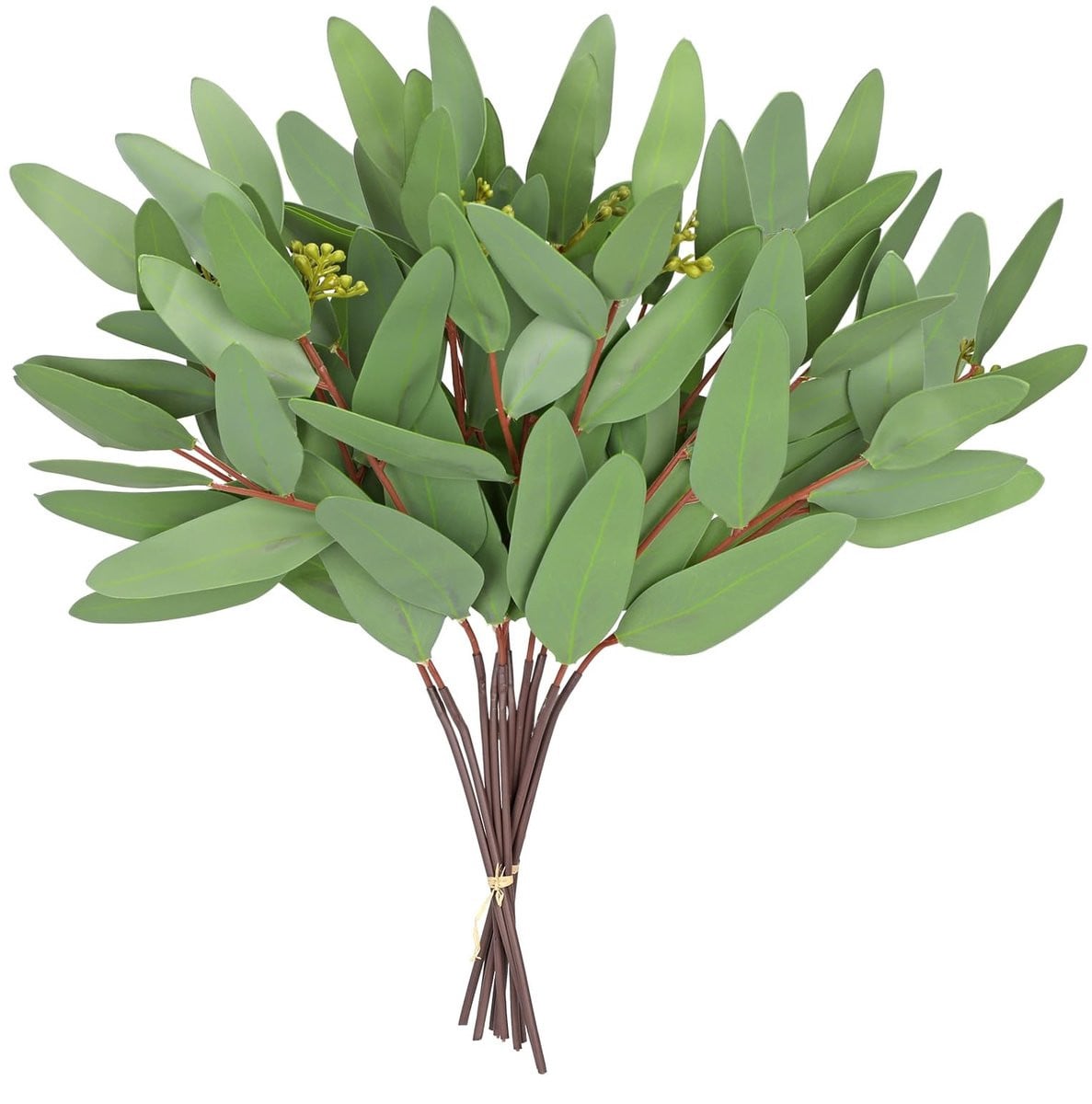 Solidchoice - 2 Stuks Eucalyptus Kunsttakken voor Decoratie