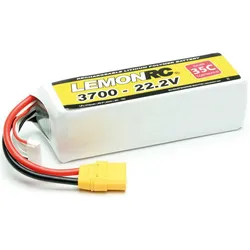 Pichler LEMONRC XT 3700 - 22.2V (35C) Lipo Akku (3700 mAh, 22.20 V)