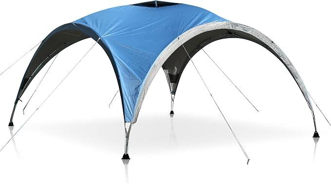 Bergamo 430 Pavillon - Event Shelter - 18,5 m? großer Sonnenschutz Gartenpavillon für Partys und Festivals, UV 50+ Schutz, Partyzelt mit 5000 mm wasserdicht