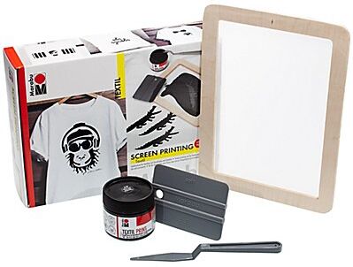 Siebdruckset für Textilien