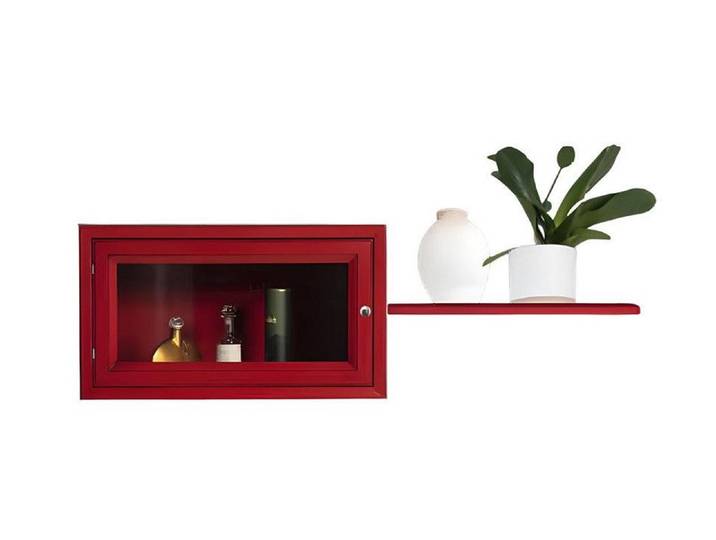 JVmoebel Regal Glaswand Regal im Art-déco-Stil mit hochwertiger Möbelplatte, 1-tlg., Made in Europa