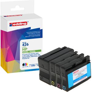 Edding kompatibel für HP 932XL + 933XL Multipack  EDD-426 Druckerpatronen für C2P42AE