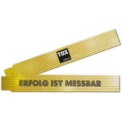 TOX Meterstab "ERFOLG IST MESSBAR" Holz
