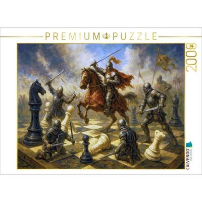 CALVENDO Puzzle Wer denkt, gewinnt. Wer vorausdenkt, setzt matt. | 2000 Teile Lege-Größe 90x67cm Foto-Puzzle für glückliche Stunden, von , Calvendo