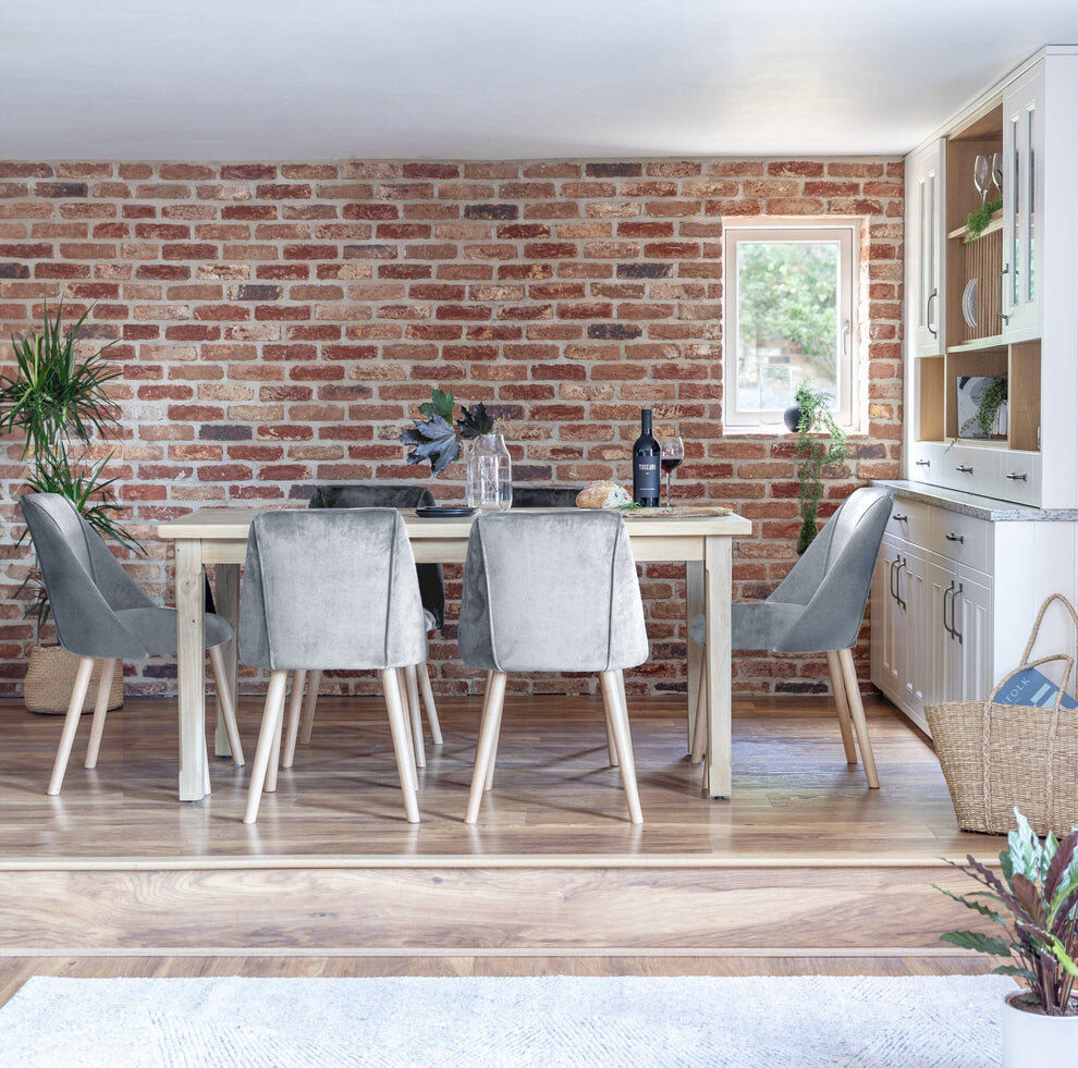 Fjørde & Co Culebra ELLA Dining Set Grey 6