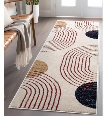 Well Woven Omaha Laslow Modern Geometric Soft Plush Rug