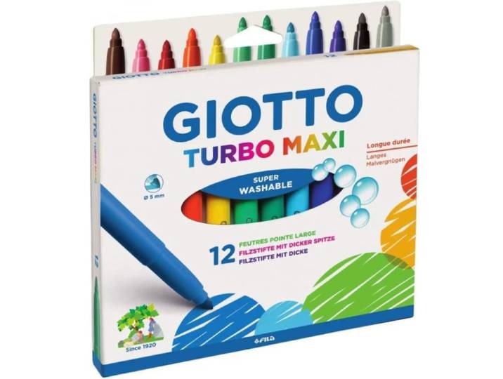 Giotto Turbo maxi viltst F07620000 - 12 stuks - afwasbaar - 5 mm diameter