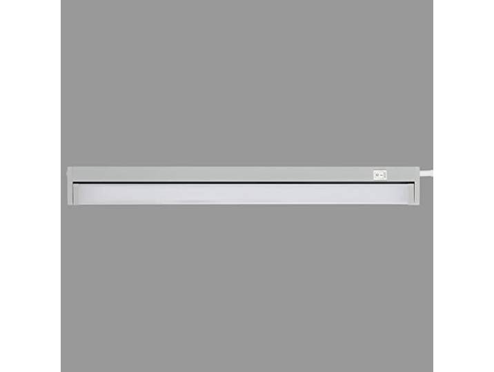 TELEFUNKEN - Led Unterbauleuchte Schwenkbar, 55,5 Cm, Küche, Led Leiste Küchenschrank, Werkstattlampe, Warmweißes Licht, 10 W, 1100 Lm, Grau