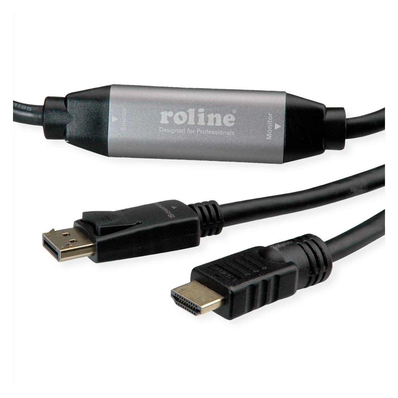 Roline DisplayPort - Coaxial (RCA) (10 m) (11.04.5777)