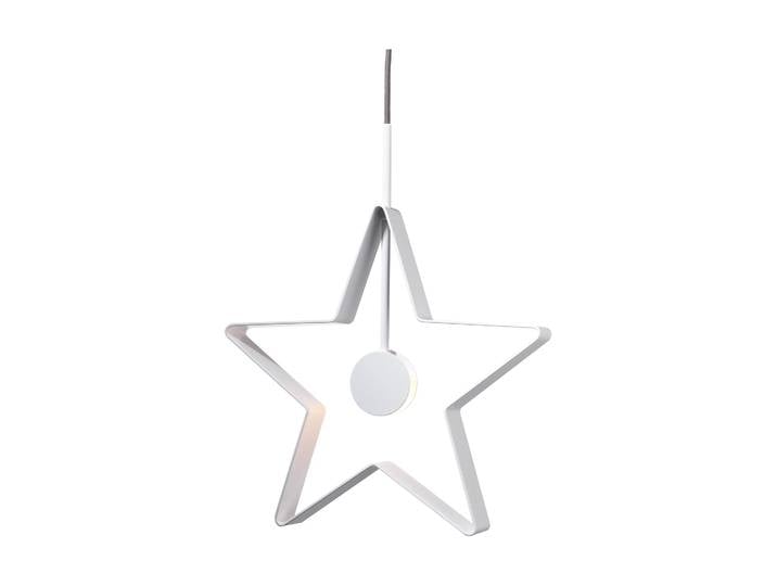 SMD Design Étoile de l Avent Spica 40 cm Cordon blanc-gris'