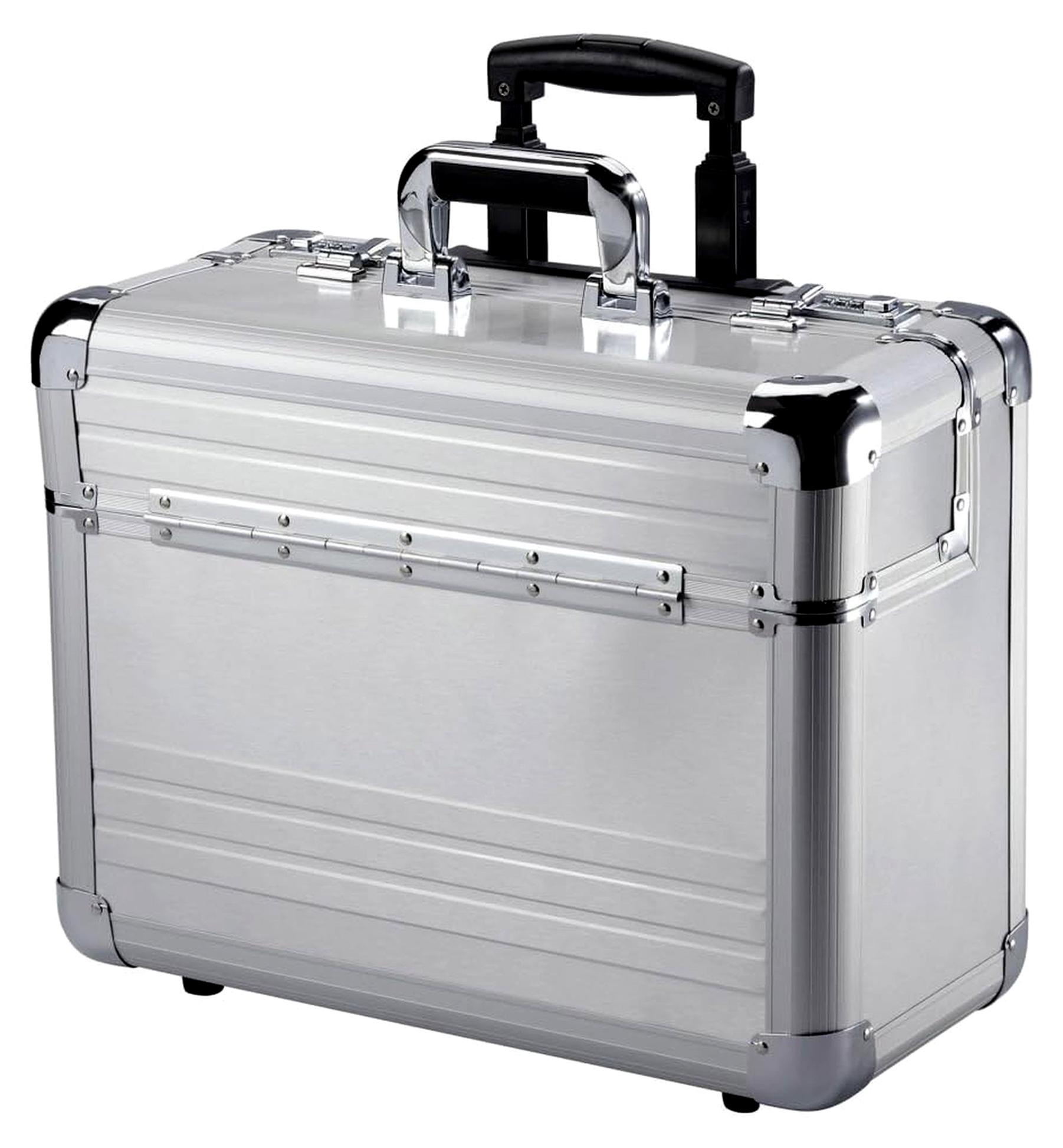 Aluminium Pilotenkoffer Trolley 46,5 cm
