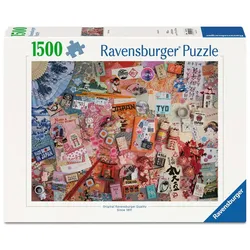 Ravensburger Puzzle - Erwachsenenpuzzle 1500 Teile - Reise nach Tokio